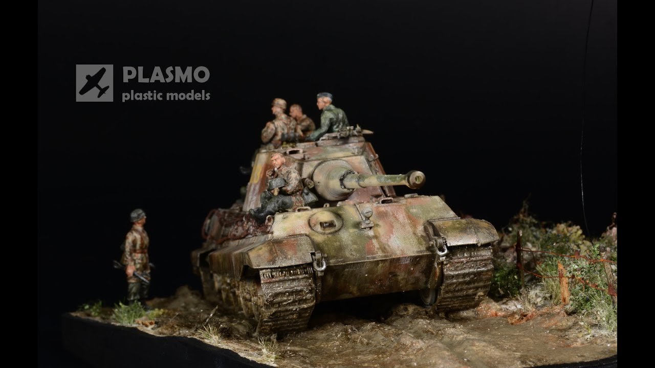 King Tiger II K&ouml;nigstiger 1/72 Revell - Tank Model