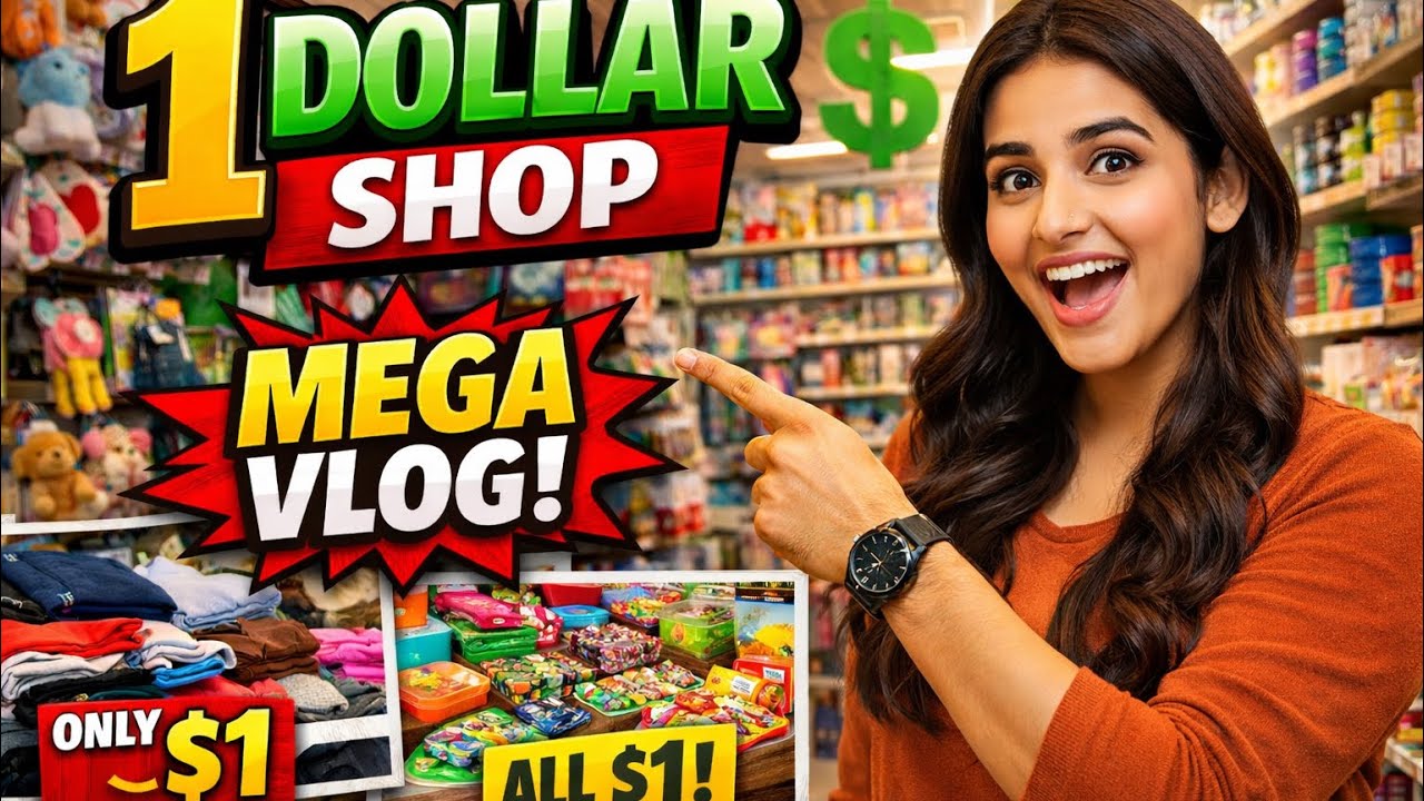 Sargodha 1 dollar shop//Sargodha vlogs//Dollar shop.