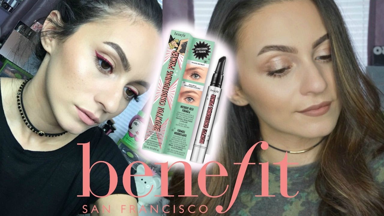 Benefit Browvo Conditioning Primer Review + Demo | Marissa Leigh
