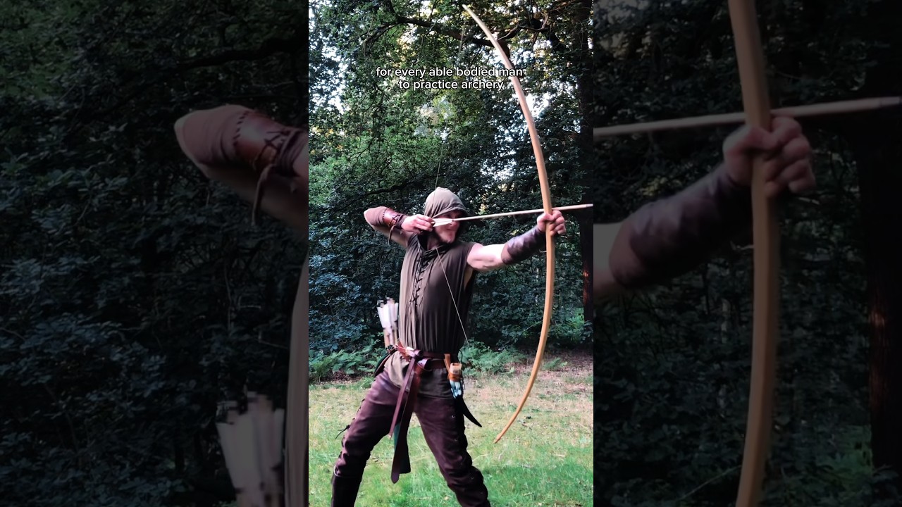 Английский длинный лук 🏹 