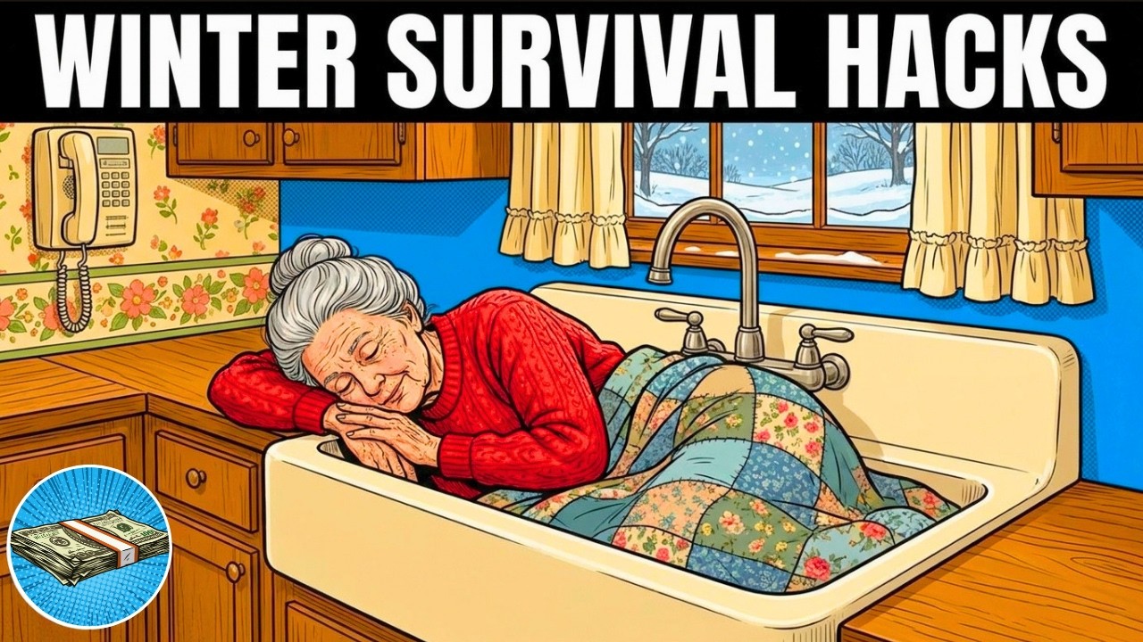 Grandma's 25 Winter Survival Tricks for Seniors Living Alone (That Cost Pennies!)
