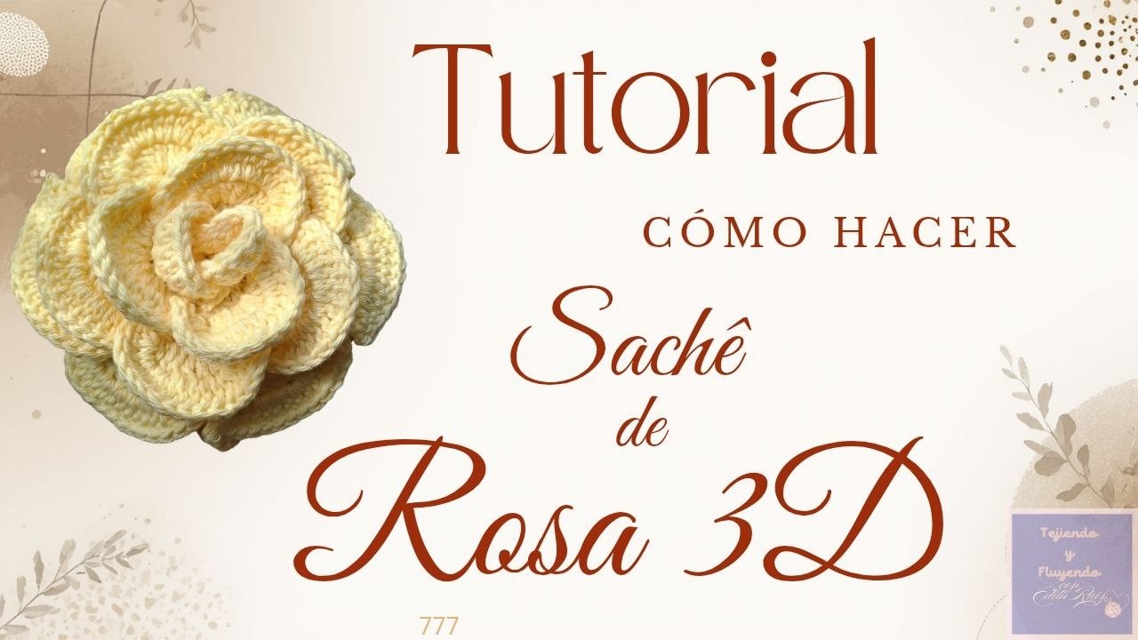 Bellísimo sachê en forma de Rosa 3 D, Forma tu kit de SPA . SPA video 1