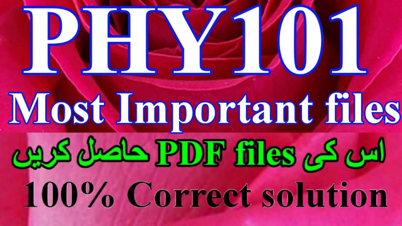 phy101 | #phy101Preparation Important Quiz @mnheroboss9969