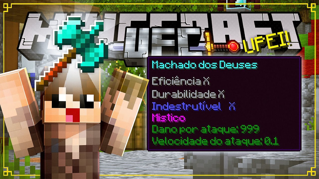 O MACHADO MISTICO DOS DEUSES - Minecraft UFC Medieval #5