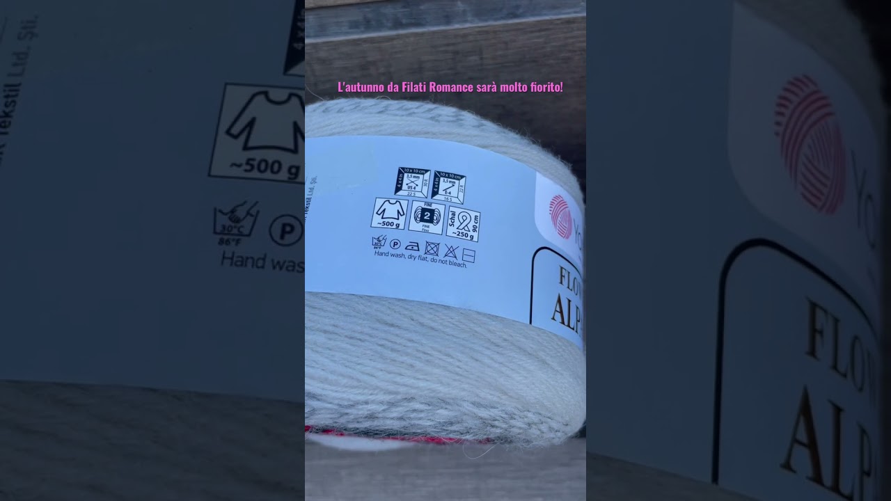 Da Filati Romance l'autunno sar&agrave; fiorito! Sono arrivati  coloratissimi gomitoli in misto alpaca!