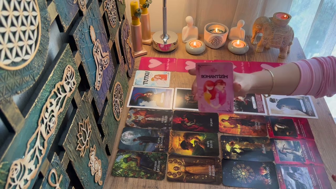 SONUMUZ NE OLACAK? 💞 Aklımdaki Kişi Tarot Açılımı 💞 Güzel Gelişmeler...