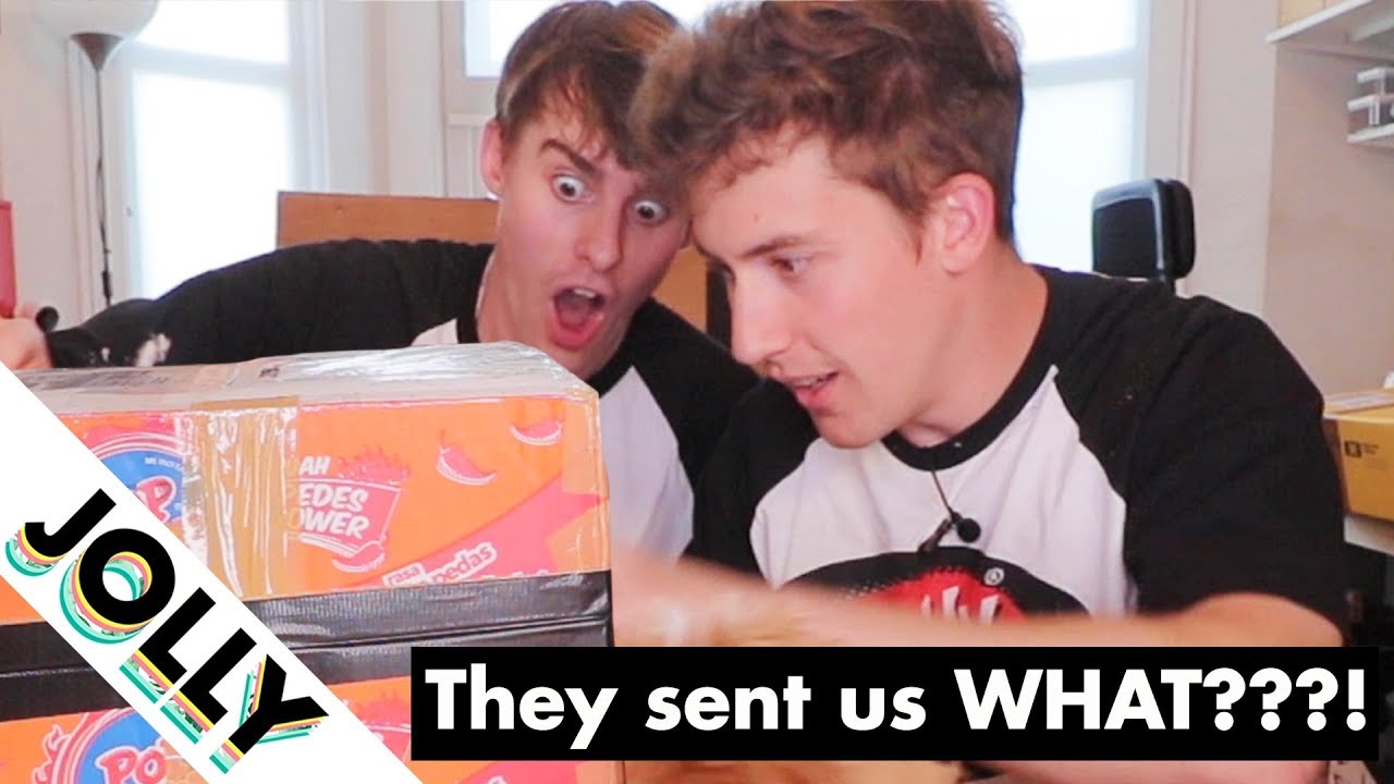 INDOMIE SENT US A BOX OF SECRET GOODS!?!? (Not an ad😂)