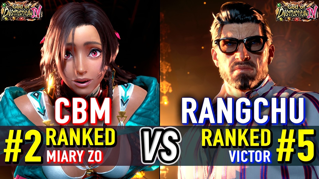 T8 🔥 CBM (#2 Ranked Miary Zo) vs RANGCHU (#5 Ranked Victor) 🔥 Tekken 8 High Level Gameplay
