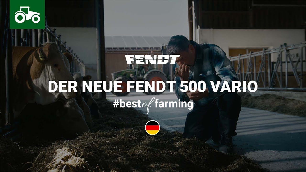 #bestoffarming | Der neue Fendt 500 Vario | Wenn die nächste Generation genau darauf gewartet hat