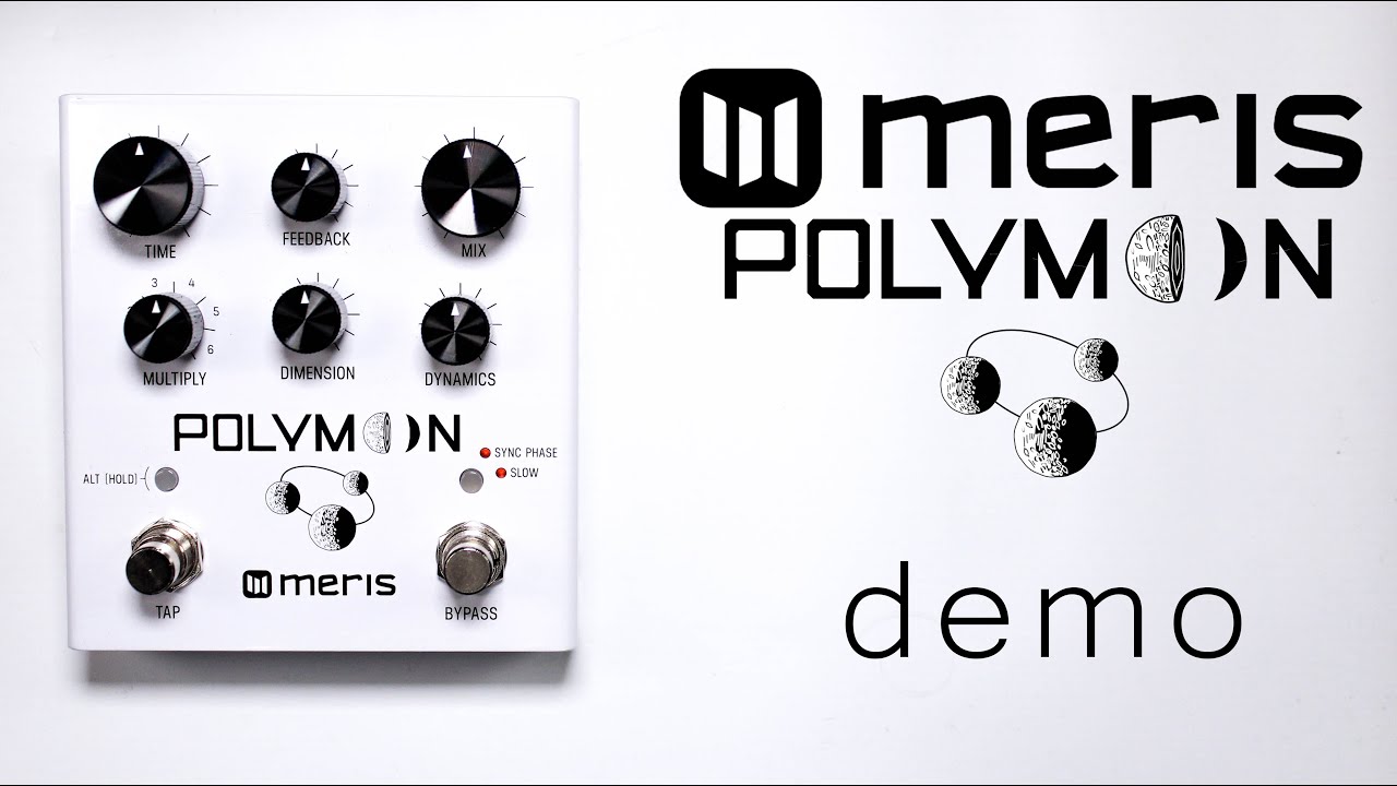Meris - Polymoon Delay - Demo (Stereo)