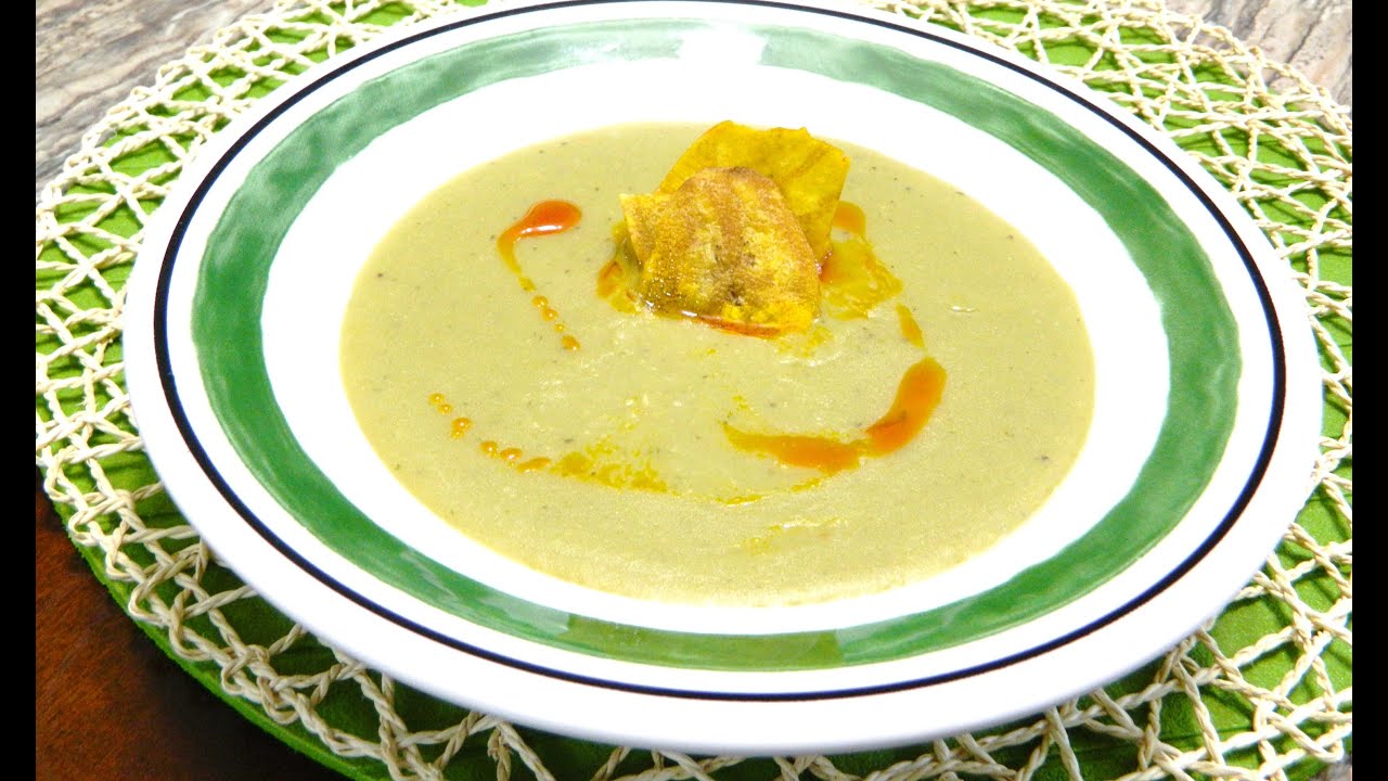 Sopa de Platano or Plantain Soup