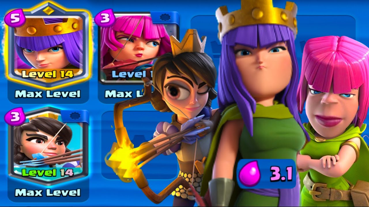 ARCHER SISTERS DECK BE LIKE: - Clash Royale Memes 2023