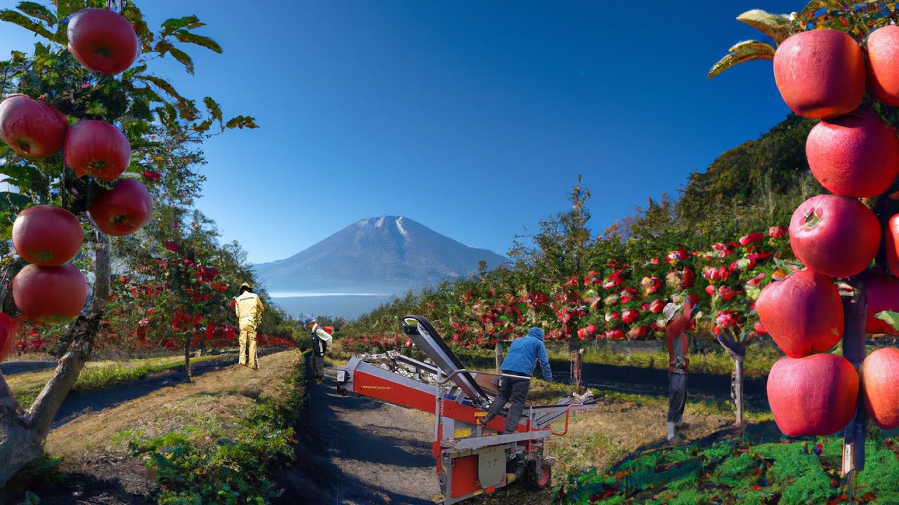 How Japan Produce Millions of Apple every years