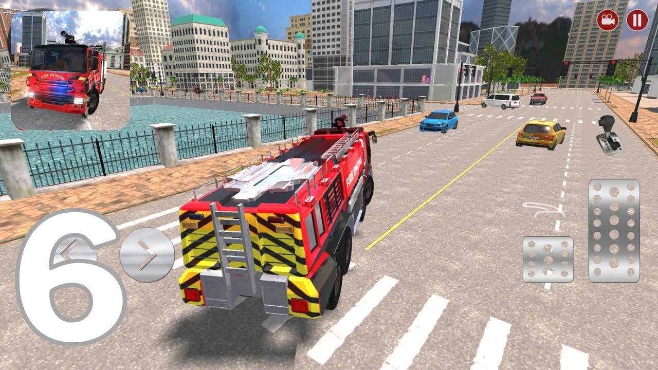 Firefighter Challenge – Building Fire Rescue Gameplay