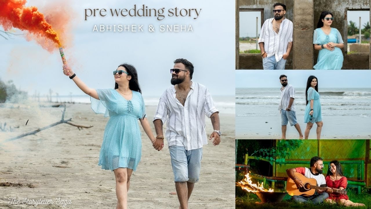 ABHISHEK & SNEHA Pre-Wedding Story | Tum Se | Best Pre Wedding Video Beach | The Storyteller Saga