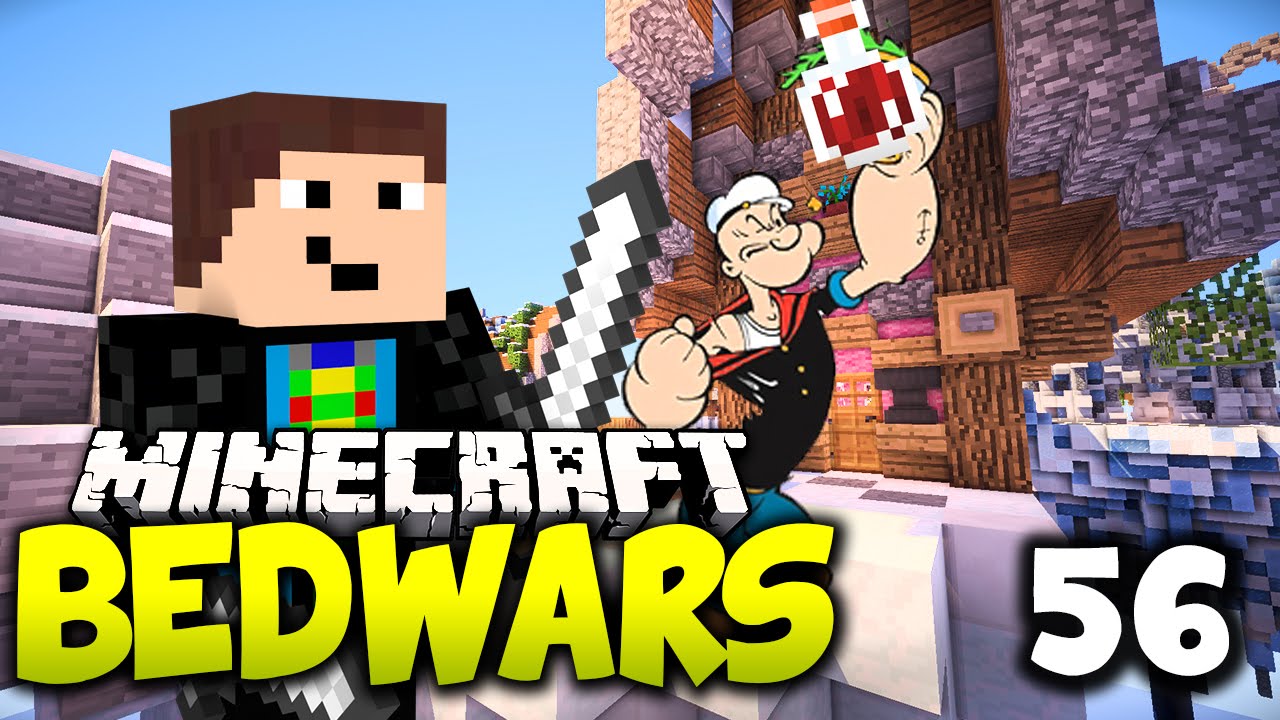 Stärke-Trank statt Spinat! :D  - Minecraft BEDWARS #56 l GommeHD Let's Play Bedwars