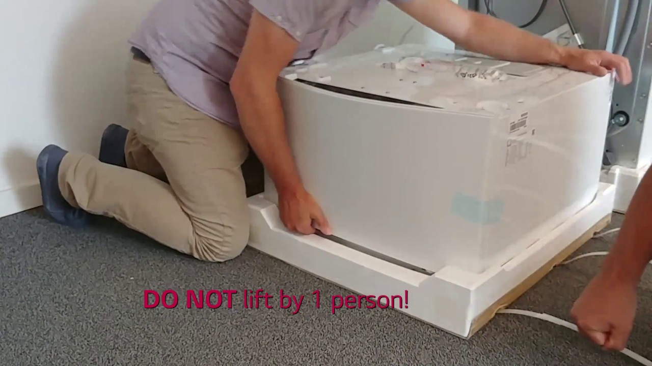 [LG Washing Machine] - TwinWash Step3 UpackMini