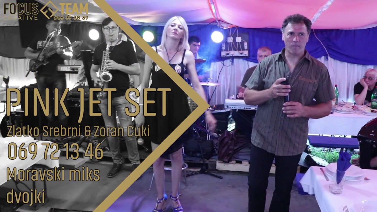 Orkestar PINK JET SET - Moravski mix dvojki (UZIVO), punoletstvo kod Milana Djusica Milutovac 2018