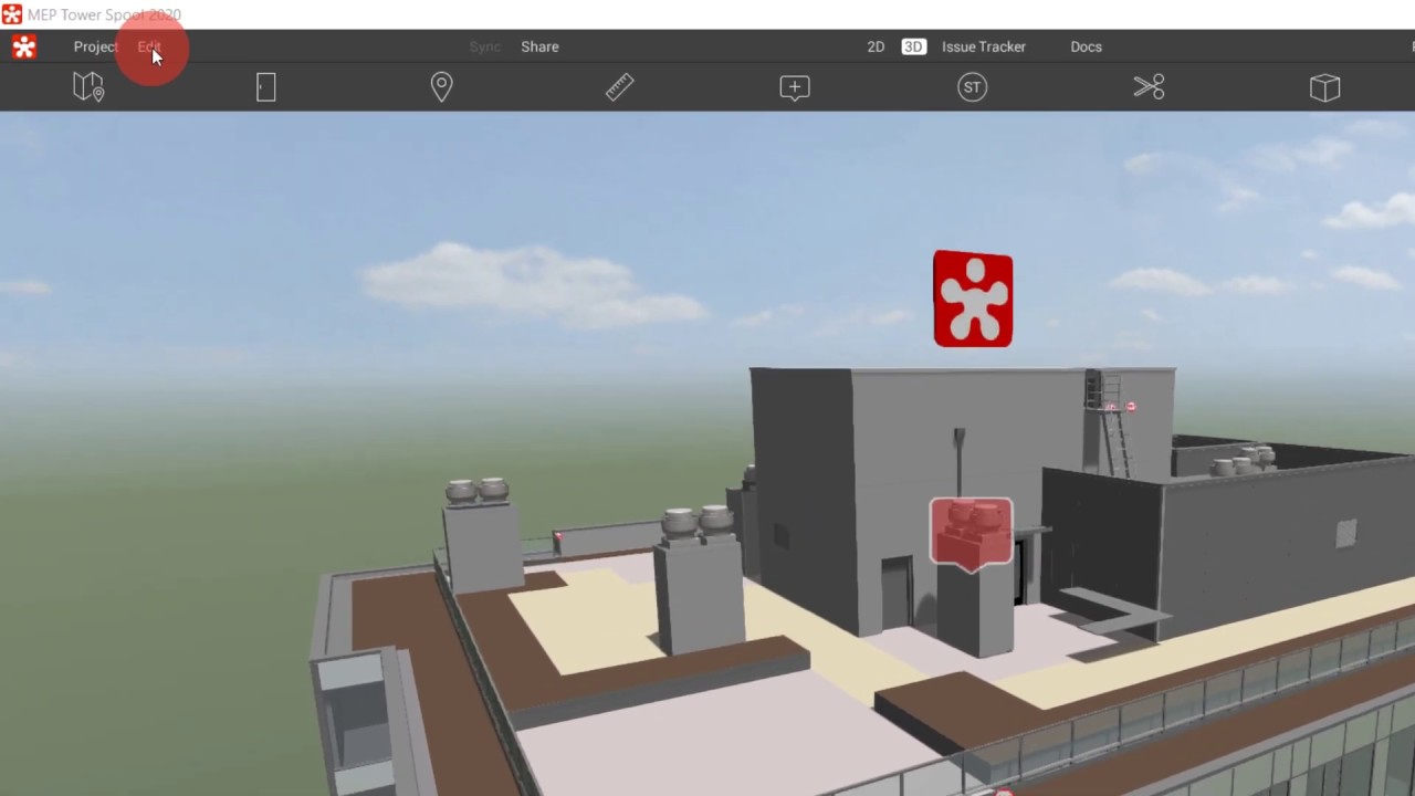 Edit Menu in Revizto