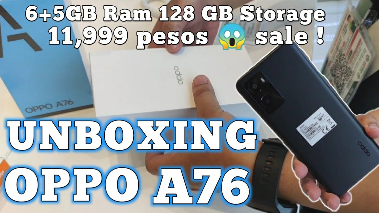 UNBOXING OPPO A76 MAGANDA ANG DESIGN ? MAY LABAN ANG PERFORMANCE ? | JAYSON PERALTA TECH