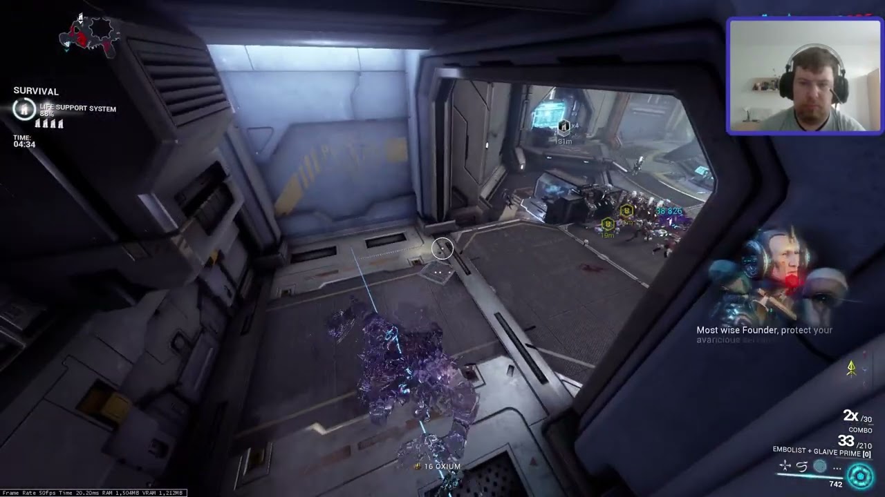 Warframe casual gameplay.