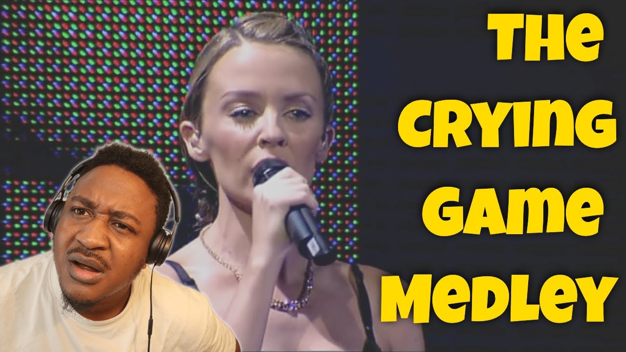 Kylie Minogue REACTION - The Crying Game Medley (Live @ Fever Tour 2002)