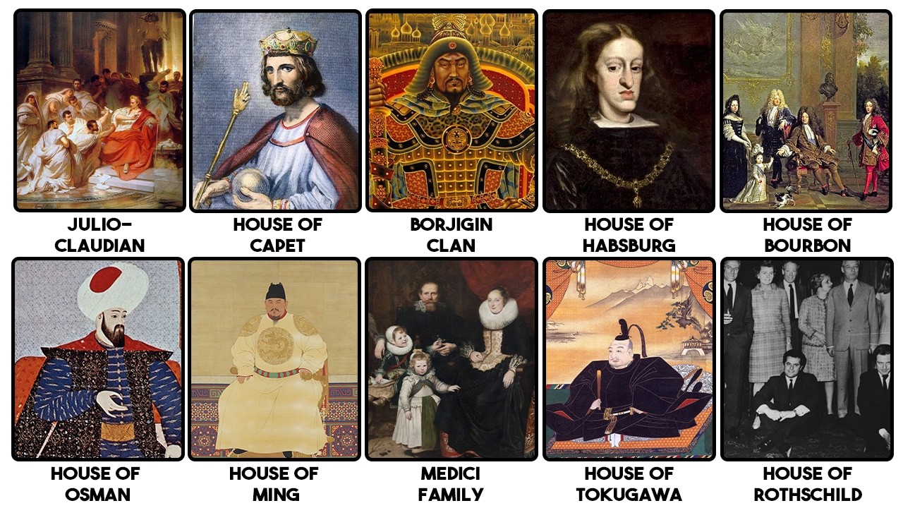 The Most Powerful Families in History