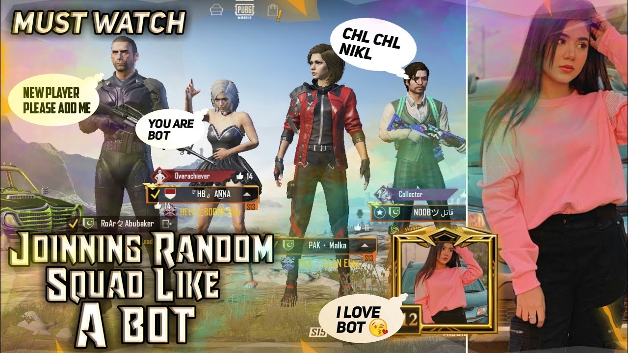 Random Conqueror Girls i am a noob prank Full Funny voice chat🤣| Trolling Girls👩🏻‍🦳 Like a noob|