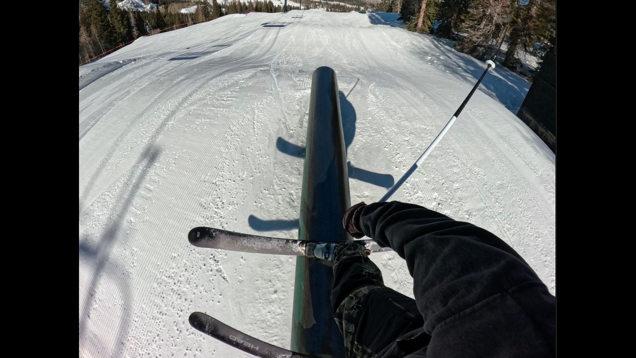 I'm skiing too much park