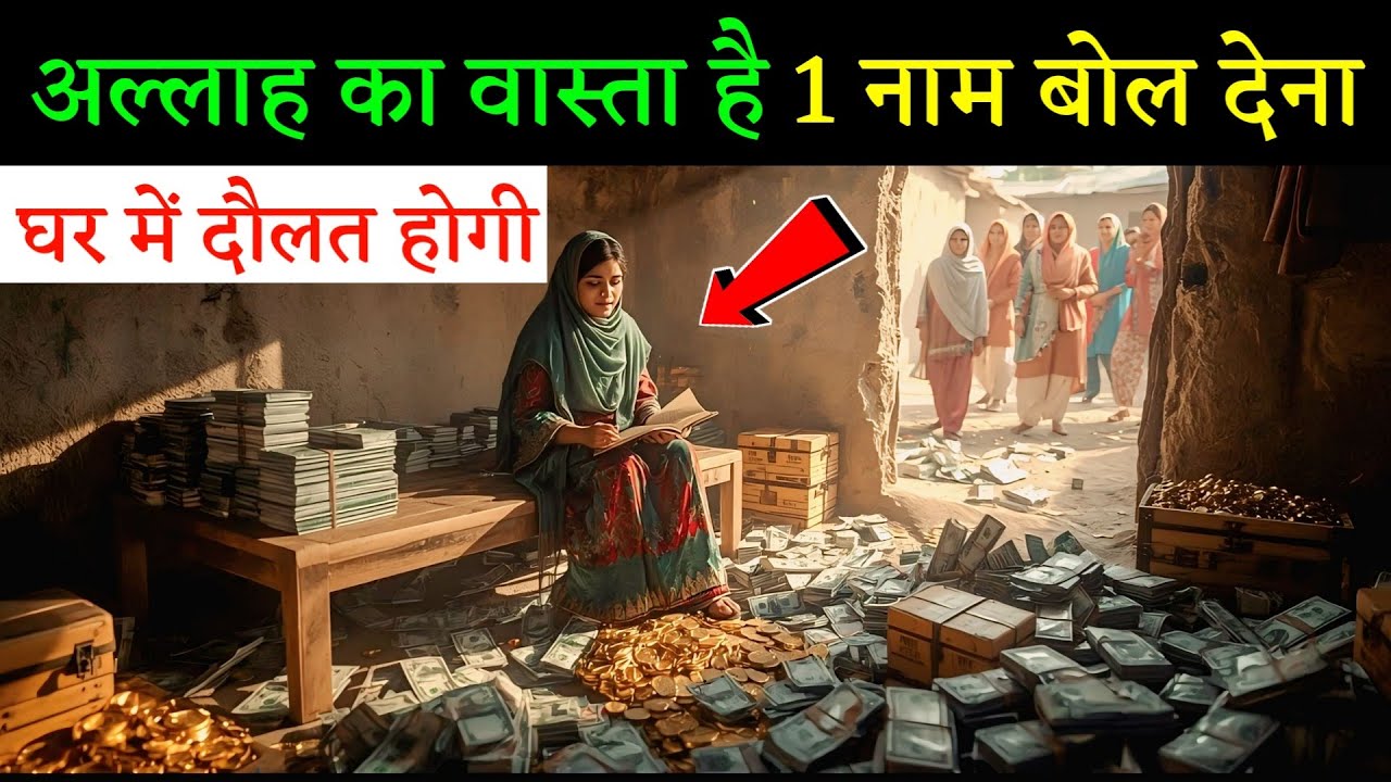 अल्लाह का वास्ता है 1 नाम बोल देना घर में दौलत होगी | Wazifa for Money | Dolat Ka Wazifa 