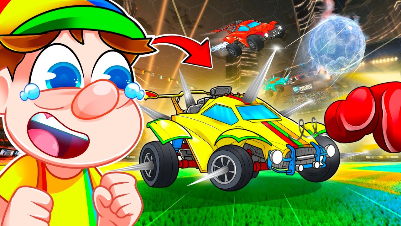Johnny Plays RUMBLE in Rocket League! (hilarious)