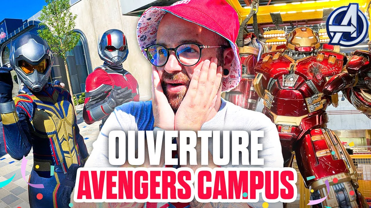DÉCOUVERTE D’AVENGERS CAMPUS à DISNEYLAND PARIS