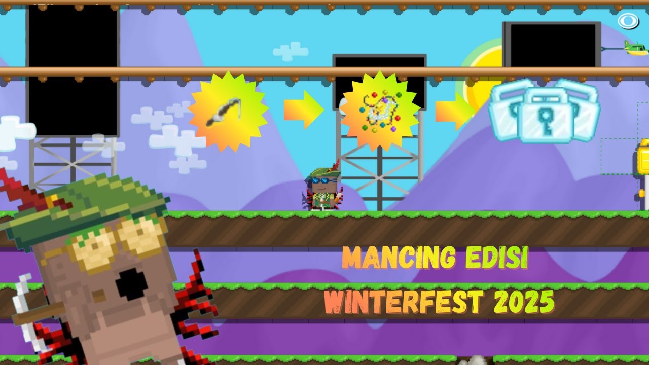 Mancing Edisi Winterfest || Growtopia Indonesia