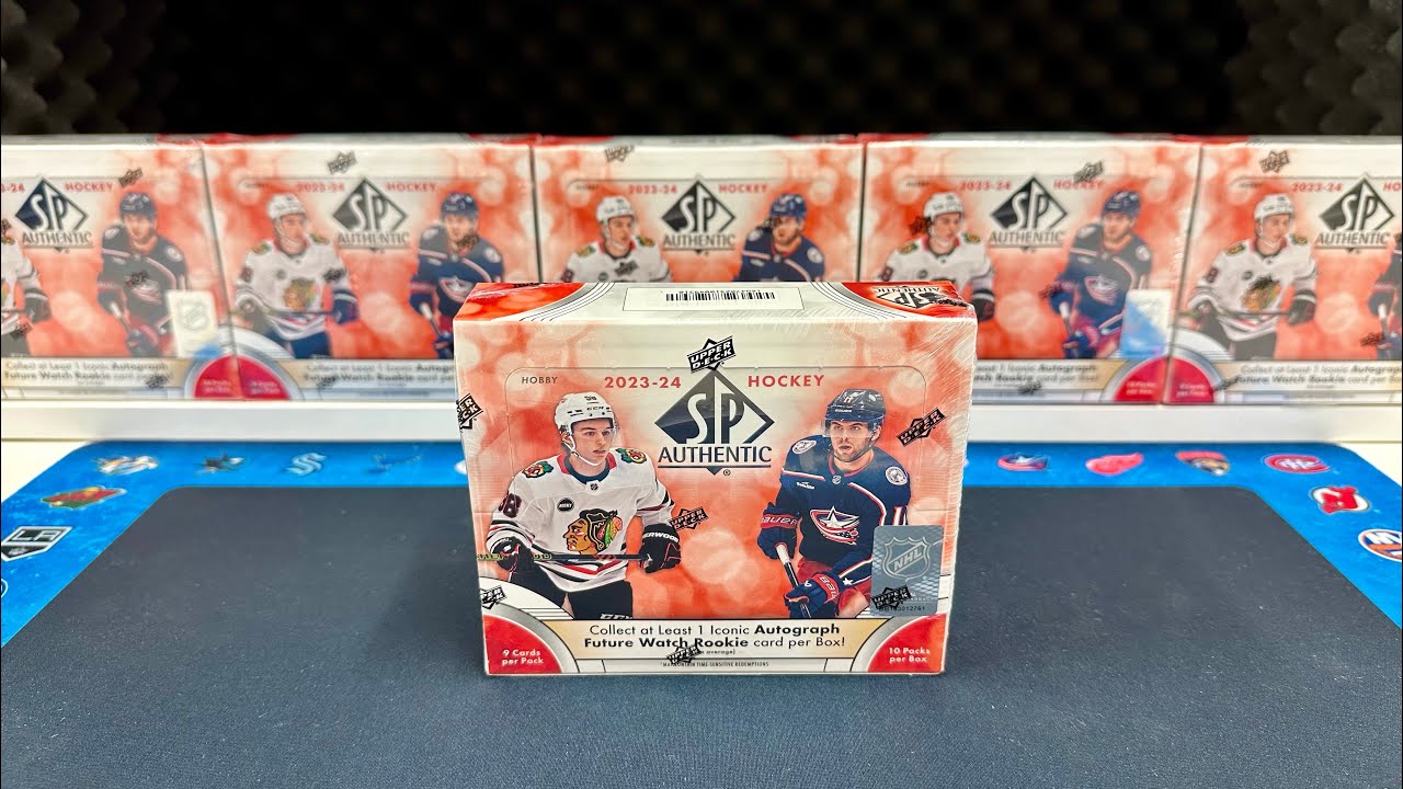 2023-24 Upper Deck SP Authentic Hockey Hobby Box na SbirejhokejCZ