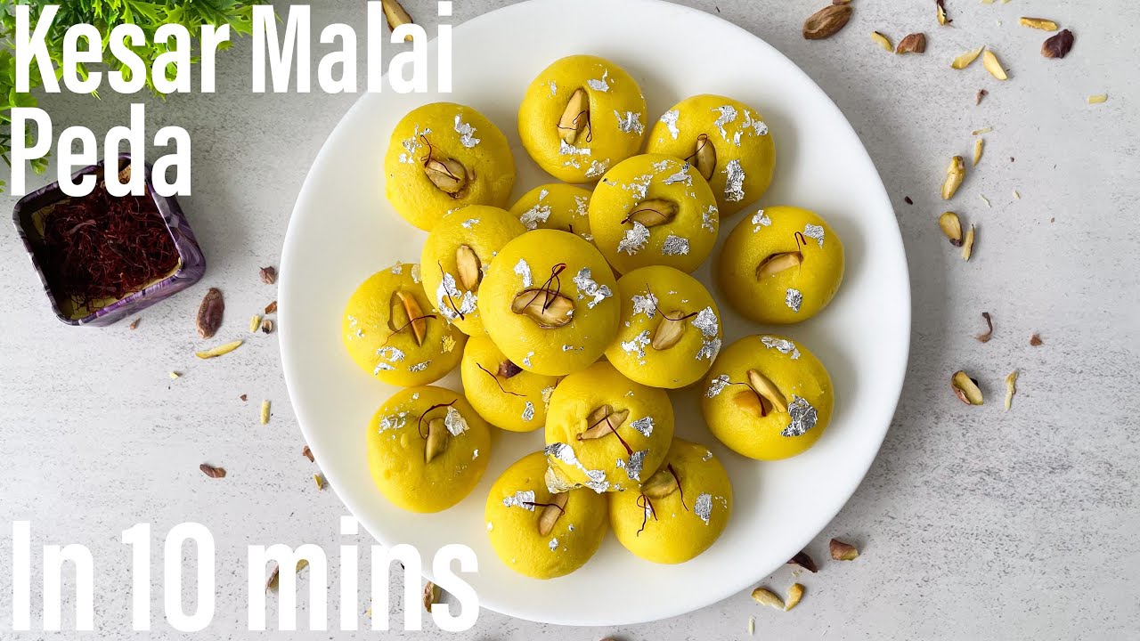 KESAR MALAI PEDA | Kesar Peda Recipes | Diwali Special | Instant Indian Sweet Recipe | Best Bites
