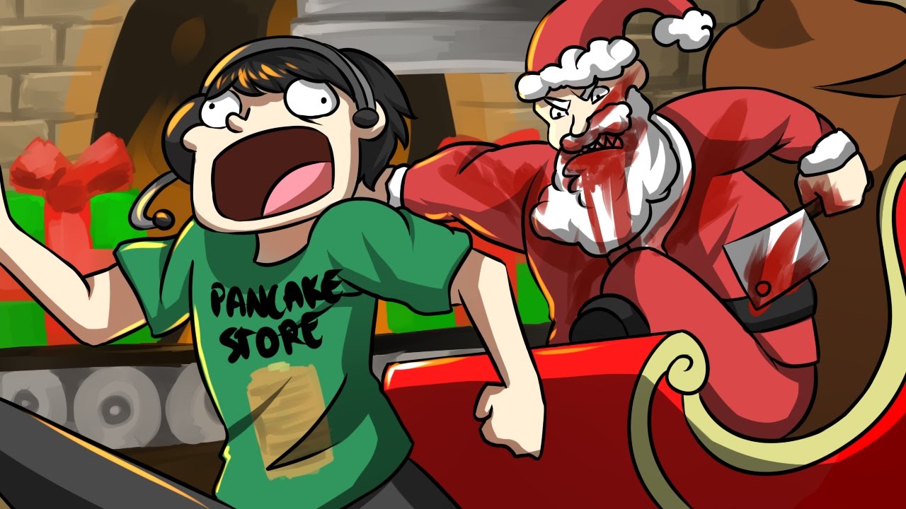 GMOD SANTA's DEATHRUN! - Garry's Mod Funny Moments
