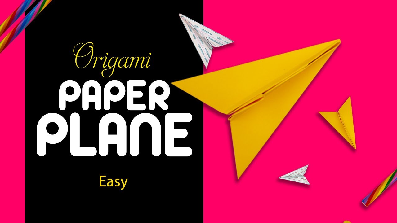 How to make a Paper Plane | Origami | Paper Craft | Airplane