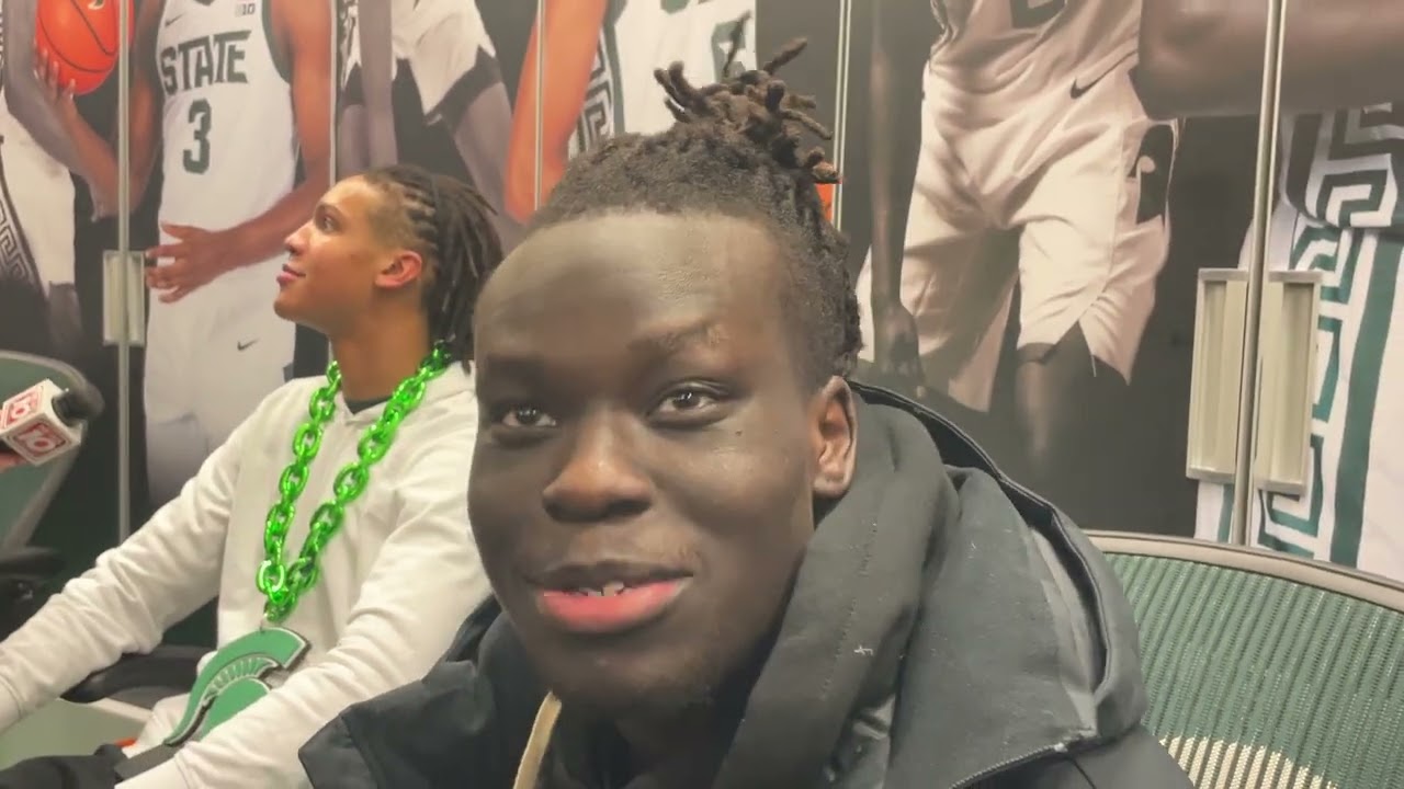 MSU's Kur Teng on Big Shot at End of Regulation vs. Illinois