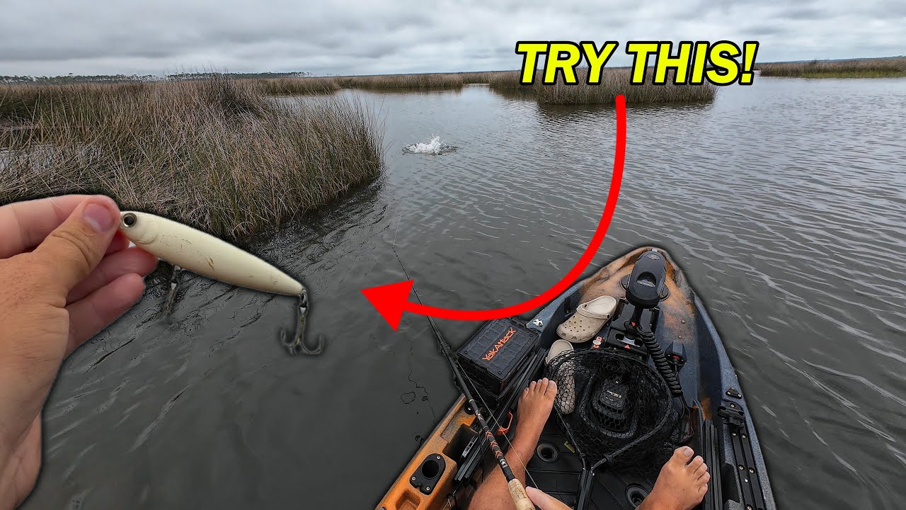 Fishing The MARSH For EXPLOSIVE Topwater REDFISH Action! - [Tips & Techniques]