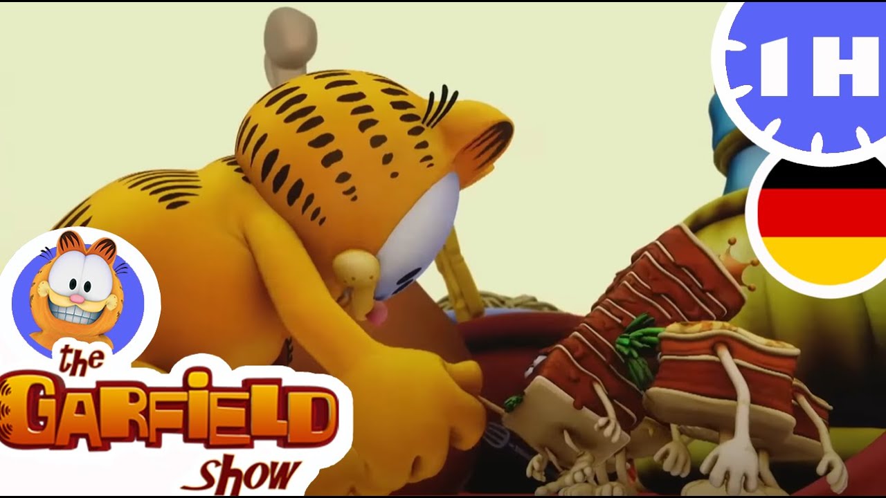 😼 Ein Spion vom Lasagneplaneten 🕵️ - Garfield Episoden Compilation
