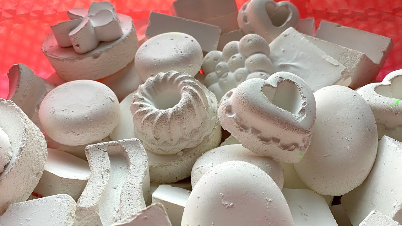 WHITE IN EVERY MOULD I HAVE ~ MASS CRUSH ~ ASMR ~ ODDLY SATISFYING