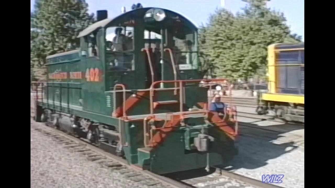 Two Northern California RR museums 1986