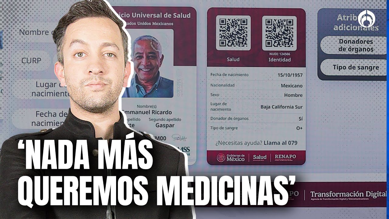 “Les encantan los datos biométricos”, dice Chumel sobre la nueva credencial de Salud