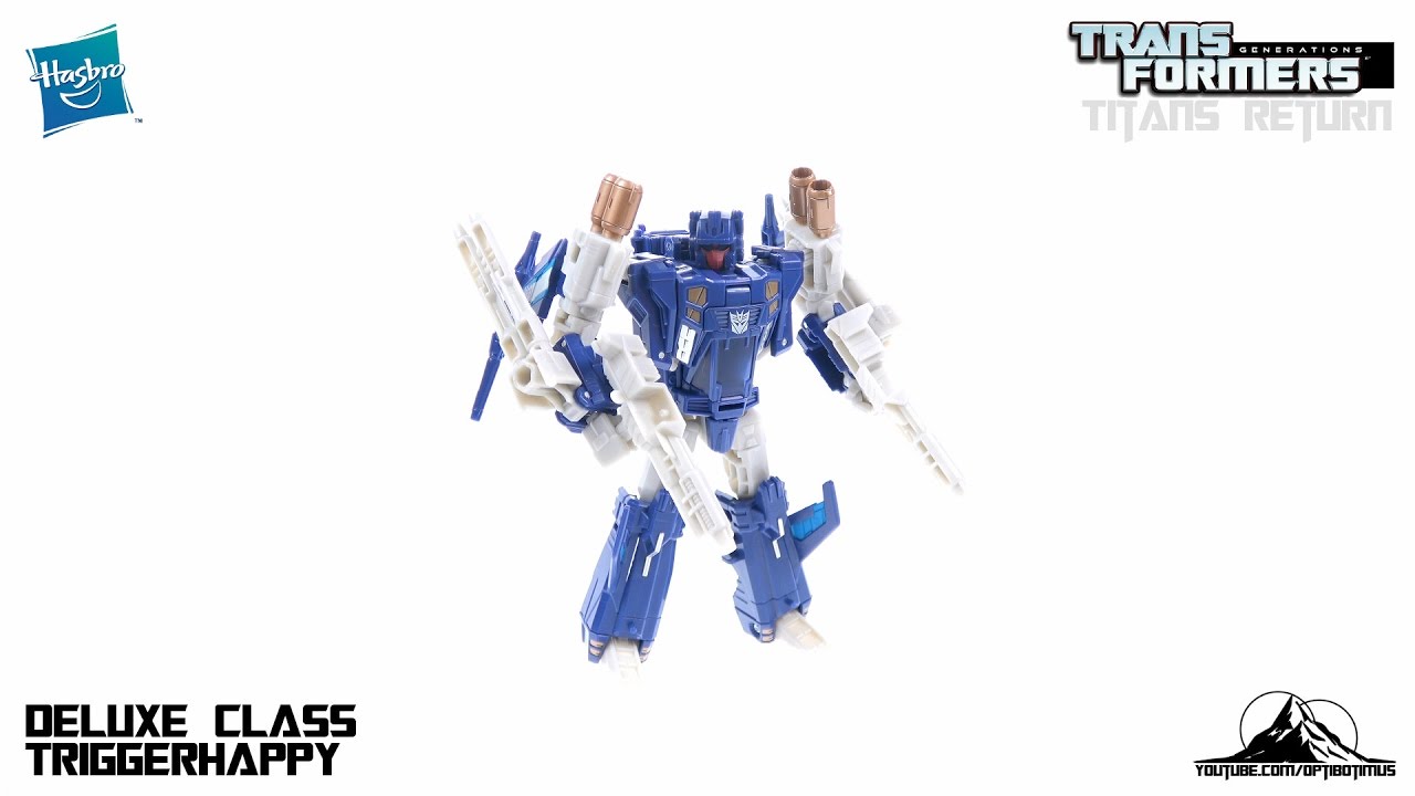 Transformers Titans Return Deluxe Class TRIGGERHAPPY Video Review
