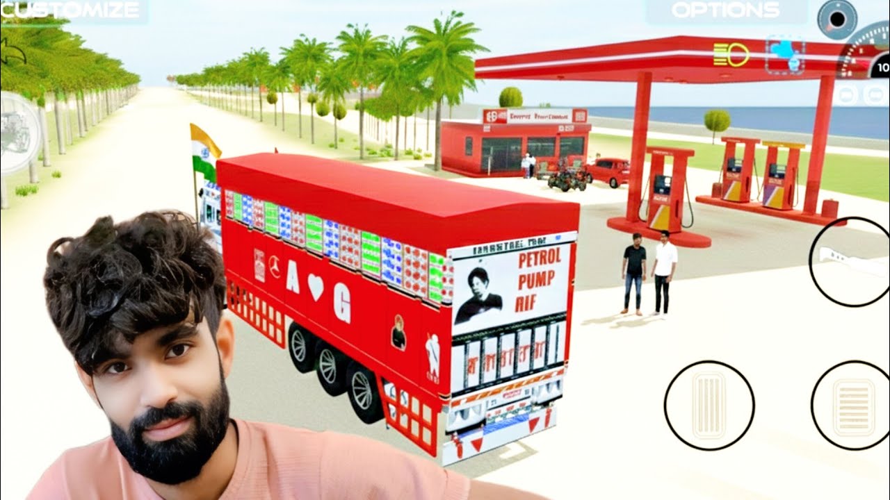 आज ट्रक में खात के कट्टे ले के आने है indian vehicle simulator 3D 😍