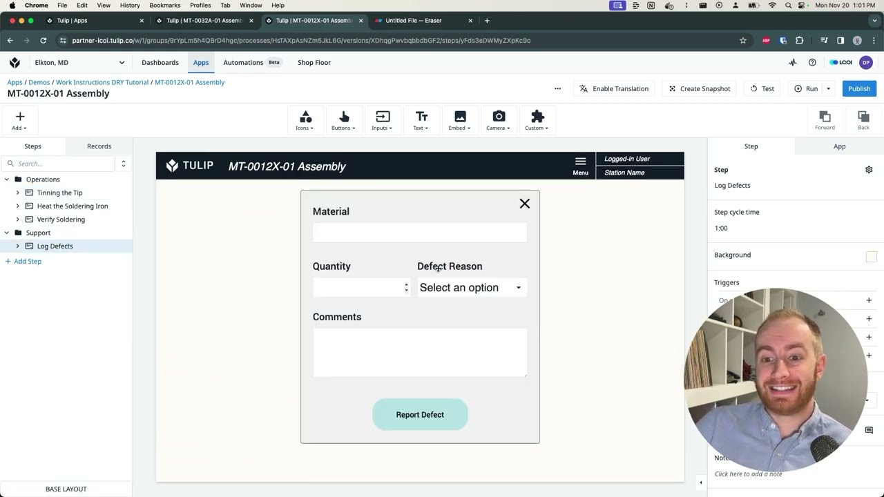 Don't Repeat Yourself (DRY) With Tulip App Building