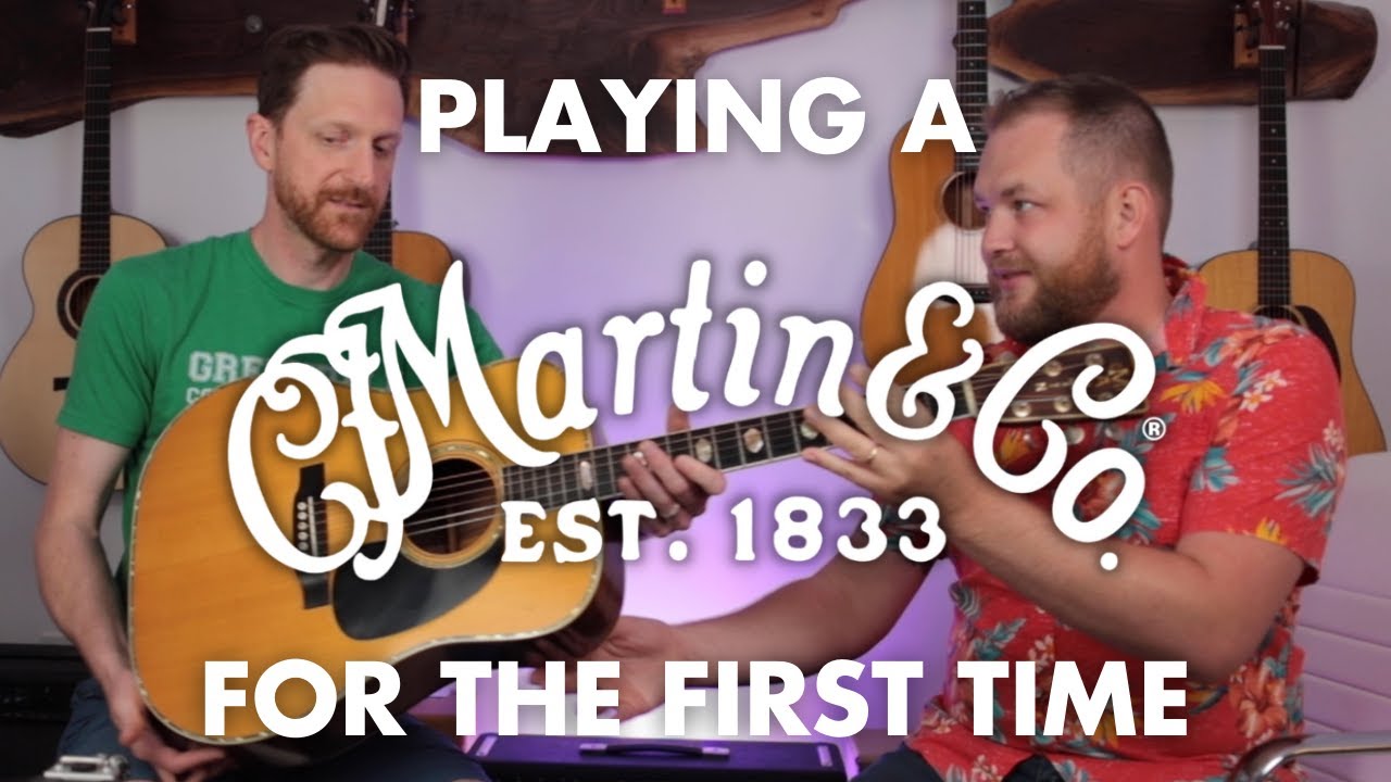 You've never played a @martinguitar before?!