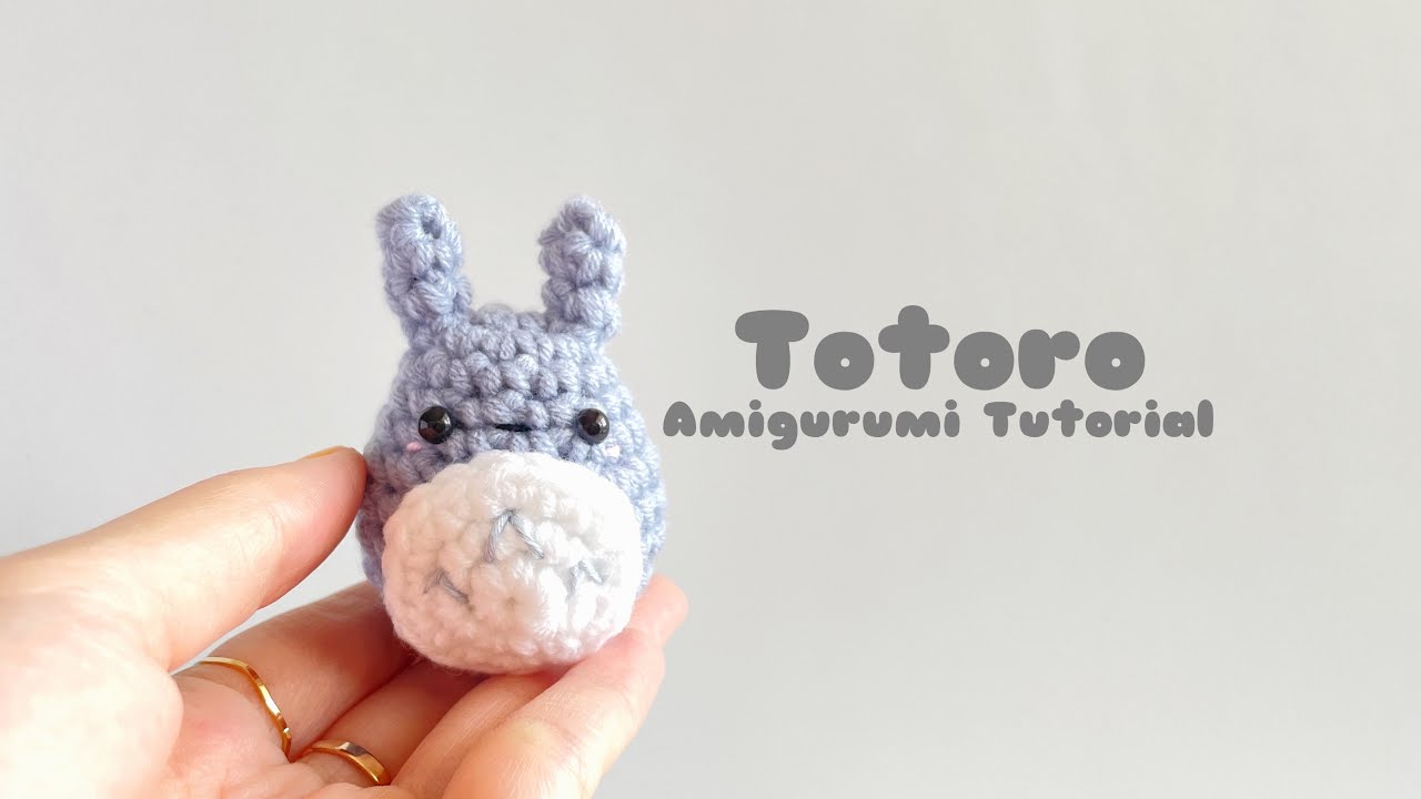 Crochet Totoro Amigurumi | Step by step | FREE PATTERN