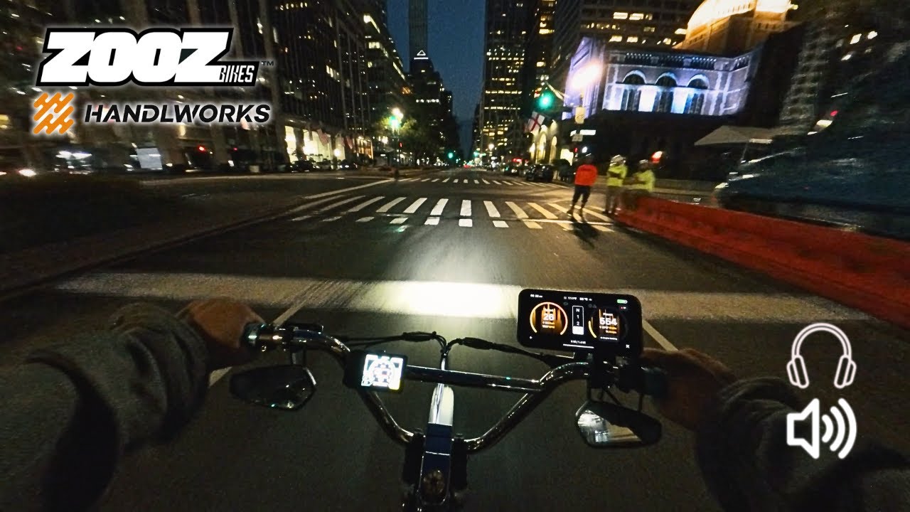 Ride Therapy: 5am Sunrise Loop in NYC | Zooz eBike POV [4K]