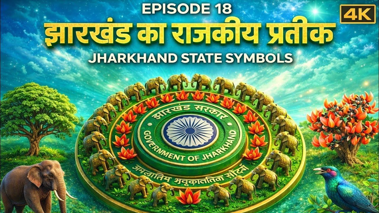 EP-18 || झारखंड के राजकीय प्रतीक || Jharkhand State Symbols || One Shot || Complete Jharkhand GK ||